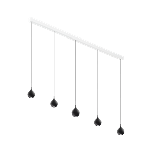 Lampa Wisząca Biba Drop Firmy Intra Lighting, Matowy Biały