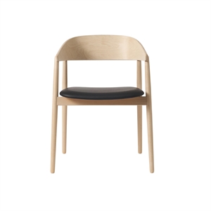 Krzesło do Jadalni Andersen Furniture AC2, Dąb Pigmentowany na Biało/ Czarny