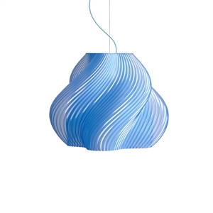 Lampa Wisząca do Lodów Miękkich Crème Atelier Mega Blueberry Sorbet/ Chrom