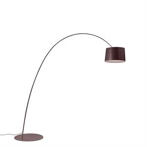 Foscarini Twiggy Lampa stojąca LED Burgundowy