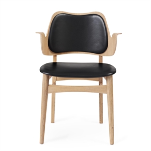 Krzesło do Jadalni Warm Nordic Gesture z Wyściółką Siedziska i Oparcia Dąb/Prescott 207