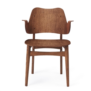 Krzesło do Jadalni Warm Nordic Gesture z Drewna Tekowego, Olejowanego Dębu