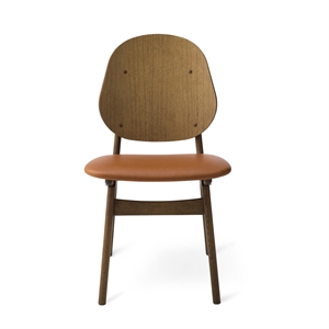 Ciepłe Krzesło do Jadalni Nordic Noble Teak Dąb/Jedwab 0250