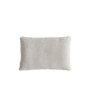 101 Copenhagen Makara Rectangular Pillow 11 Sandshell/Sheepskin