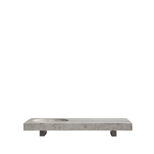 101 Copenhagen Oka Tray Srebrny Travertine