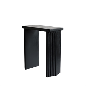 101 Copenhagen Arc Console Table Srebrny Travertine