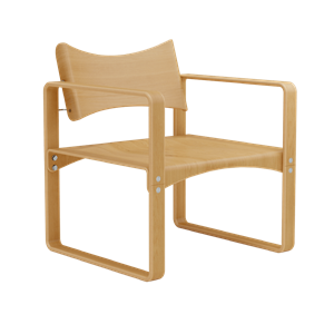 Krzesło do Jadalni Verner Panton Series 270 F z Podłokietnikami w Kolorze Miodowym