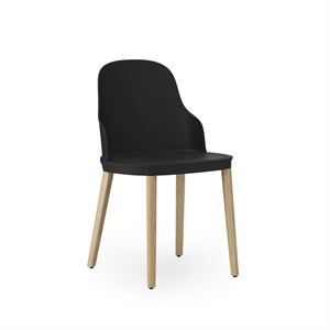 Krzesło do Jadalni Normann Copenhagen Allez, Drewno Dębowe , Czarny