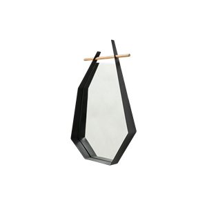 Lustro Krawędziowe Andersen Furniture Czarny