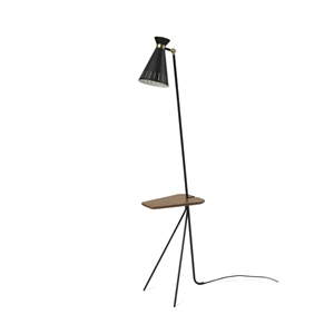 Warm Nordic M. Lampa Stojąca Stożkowa Stół Czarna Noir