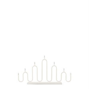 Globen Lighting Noel 7 Adwentowy Świecznik/Lampa Przenośna Kość Słoniowa