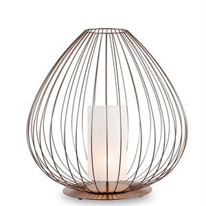Lampa stojąca Karman Cell Ø84 Brąz