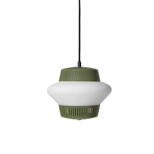 Ciepła Nordic Opal Arch Lampa Wisząca Zielony