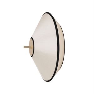 Edgeform Tafta Lampa Ścienna/sufitowa Ø40 Czarny/Off-White