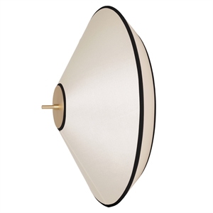 Edgeform Tafta Lampa Ścienna/sufitowa Ø52 Czarny/Off-White