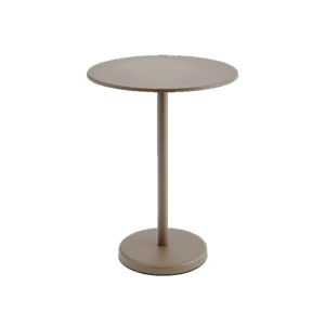 Stolik Kawowy Muuto Linear Steel Café Garden Table 70x95 Taupe