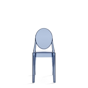 Krzesło do Jadalni Kartell Victoria Ghost, Niebieski