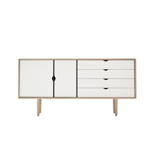 Szafka Andersen Furniture S6 Dąb/ Biały