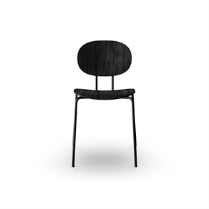 Krzesło do Jadalni Sibast Furniture Piet Hein w Kolorze Czarny z Czarny Dębu