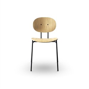 Krzesło do Jadalni Sibast Furniture Piet Hein w Kolorze Czarny , Dębowe