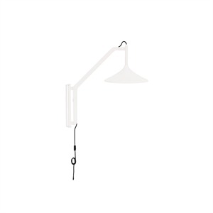 FDB Furniture U18 Hasle Kinkiet Oyster Biały