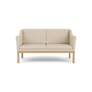 Sofa 2-osobowa FDB Furniture L45 w Beżowy