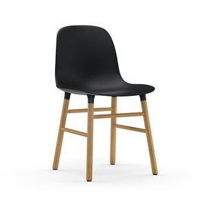 Krzesło do Jadalni Normann Copenhagen Form Czarny/dąbowe