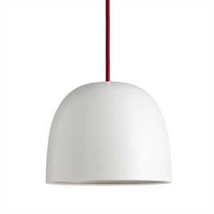 Piet Hein Super 215 Lampa Wisząca Biały z Czerwony Kabel