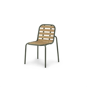 Krzesło Ogrodowe Normann Copenhagen Vig Zielony/Robinia