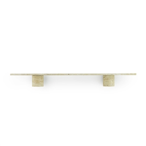 Normann Copenhagen Kamienny Półka 120 cm Trawertyn