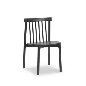 Krzesło do Jadalni Normann Copenhagen Pind, Drewno Jesionowe Barwione na Czarno