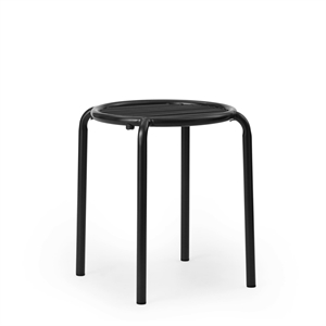 Normann Copenhagen Vig Outdoor Stool Czarny