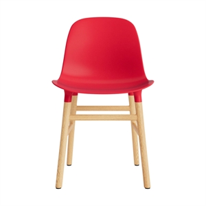 Krzesło do Jadalni Normann Copenhagen Form Jasnoczerwony/Dąb