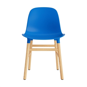Krzesło do Jadalni Normann Copenhagen Form Niebieski/Dąb