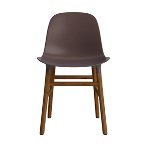 Krzesło do Jadalni Normann Copenhagen Form, Brązowy- Orzech Włoski