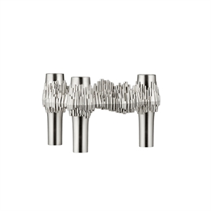 Świecznik STOFF Nagel Quist H5.9 Szczotkowany Chrom