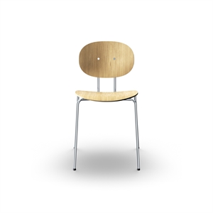 Krzesło do Jadalni Sibast Furniture Piet Hein Dąb Chrom