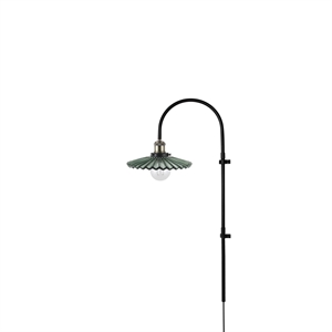 Kinkiet Globen Lighting Cobbler 75 Zielony