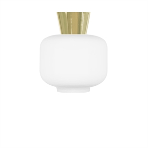 Globen Lighting Ritz Lampa Sufitowa Biały/ Mosiężny