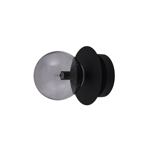 Lampa Sufitowa Globen Lighting Art Deco w Czarny/ Przydymiony