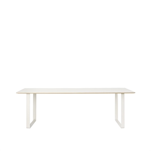 Stół do Jadalni Muuto 70/70 170x85 Biały Laminat/ Biały