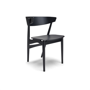 Krzesło do Jadalni Sibast Furniture Nr 7, Buk Czarny