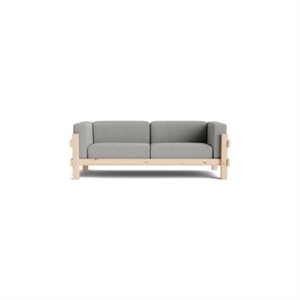 Sofa 3-osobowa Normann Copenhagen Kube, sosna/Remix 133
