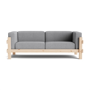 Sofa 3-osobowa Normann Copenhagen Kube, sosna/Remix 143