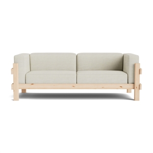 Sofa 3-osobowa Normann Copenhagen Kube, sosna/Remix 223
