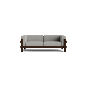 Normann Copenhagen Kube 3-osobowa sofa ciemnobrązowa/Remix 133