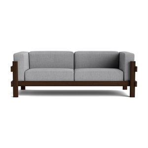 Normann Copenhagen Kube 3-osobowa Sofa ciemnobrązowa/Remix 143