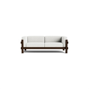 Sofa 3-osobowa Normann Copenhagen Kube Ciemnobrązowa/Hallingdal 110