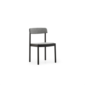 Krzesło do jadalni Normann Copenhagen Timb Czarny/ Hallingdal 166
