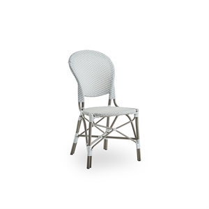 Sika-Design Isabell Zewnętrzne Krzesło Kawiarniane w Kolorze Ciemnoszarym